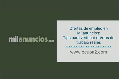 trabajo en marbella milanuncios|Ofertas de trabajo de Marbella .